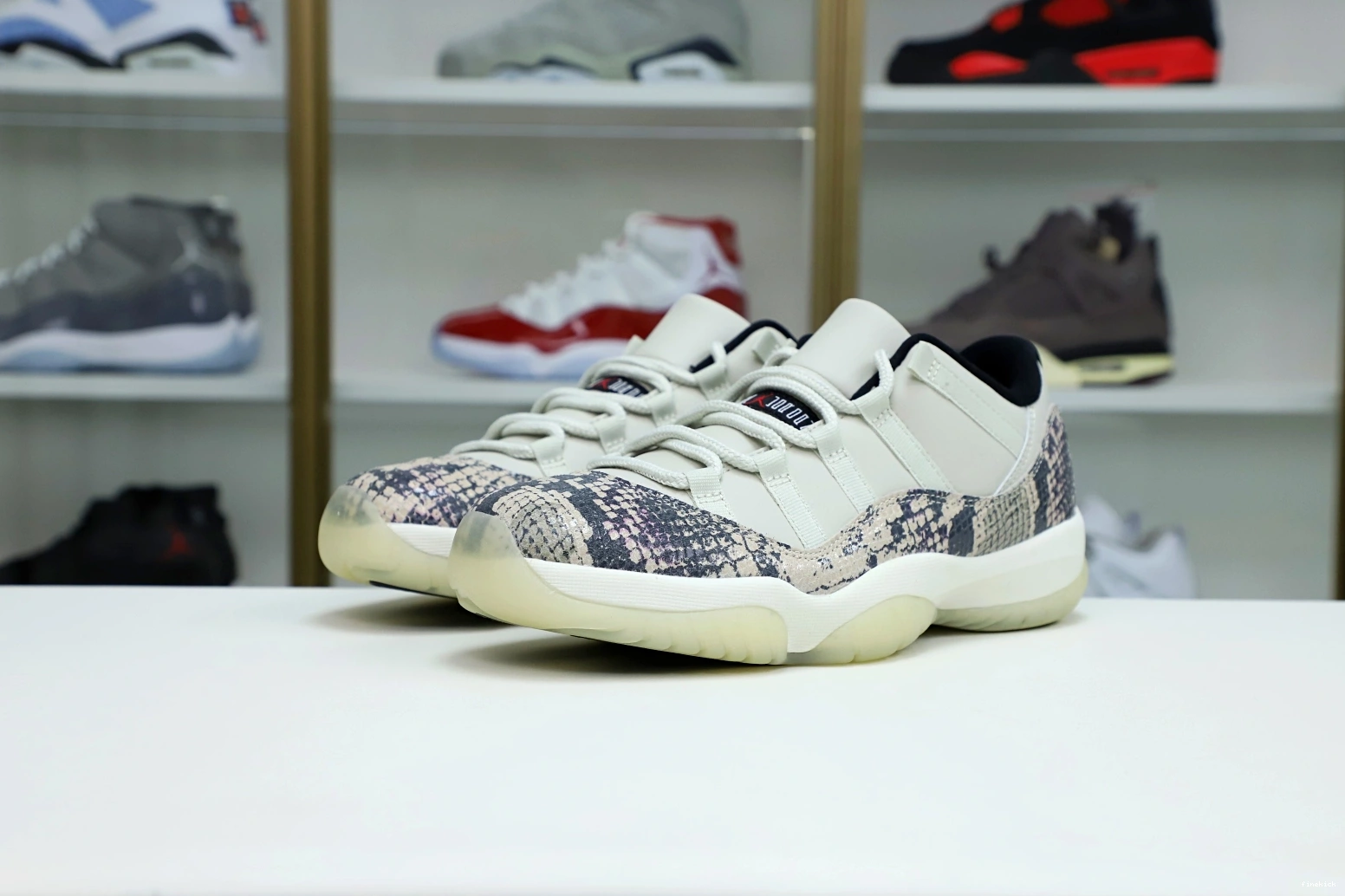 BONE SNAKESKIN LIGHT JORDAN AIR LOW 11 0122